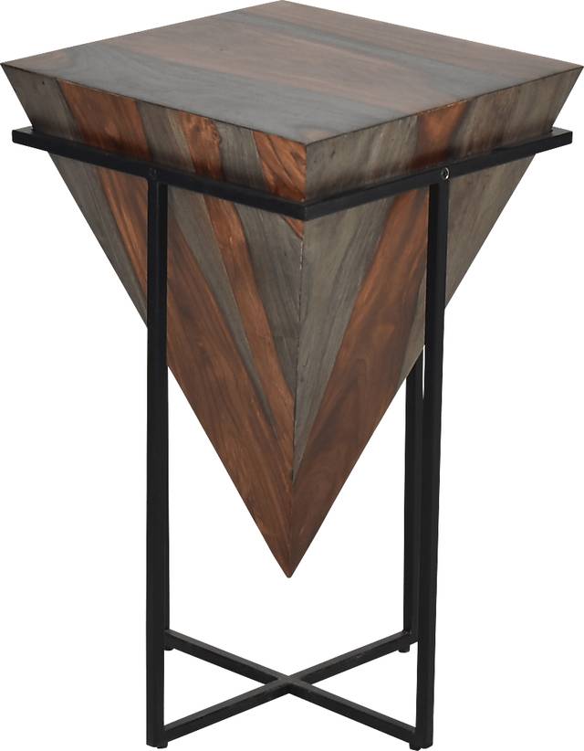 Durbridge Dark Brown Accent Table - Thumbnail - Image 2