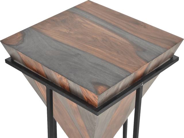 Durbridge Dark Brown Accent Table - Thumbnail - Image 4