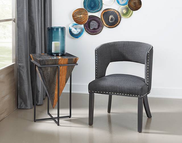 Durbridge Dark Brown Accent Table - Thumbnail - Image 5