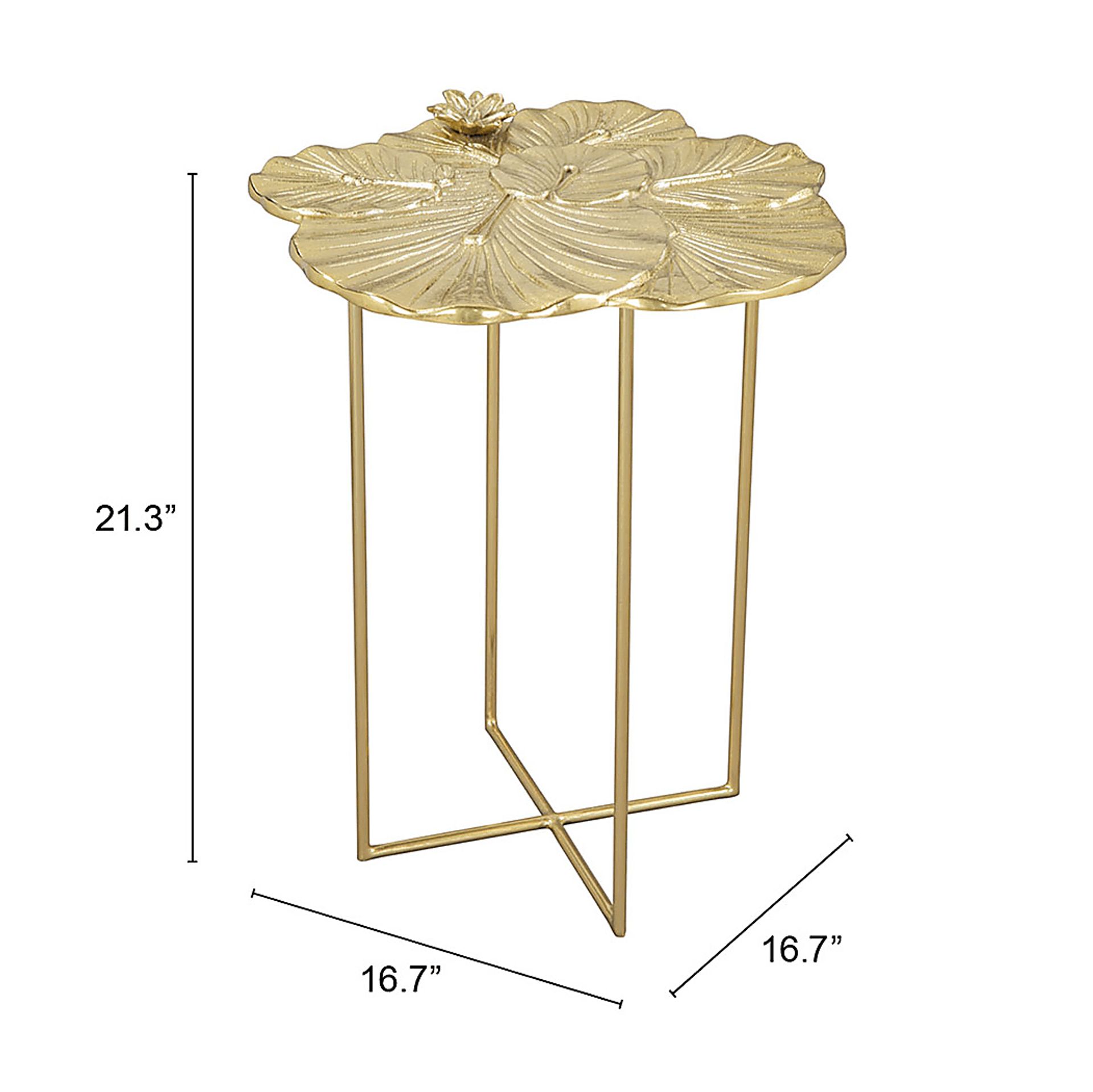 Durenda Gold End Table - Image 10