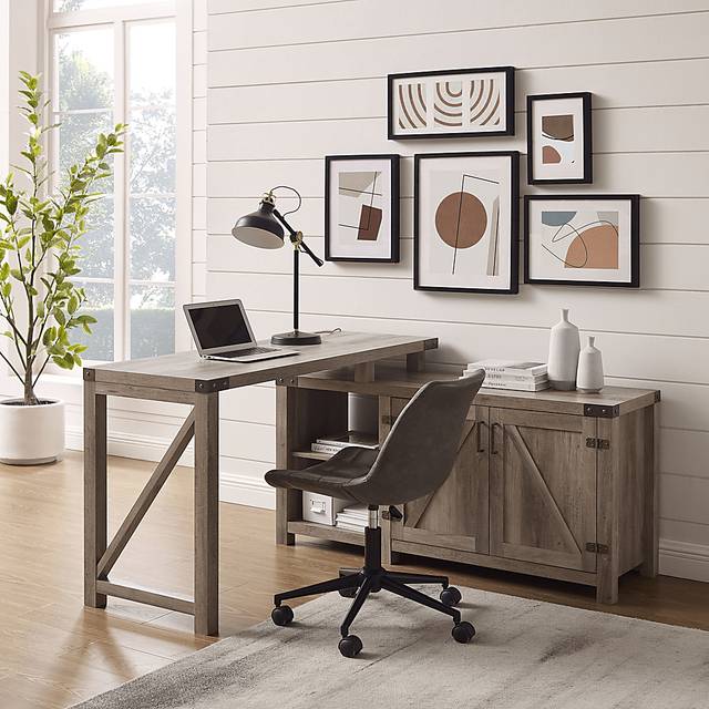 Durfee Gray Desk - Thumbnail - Image 2