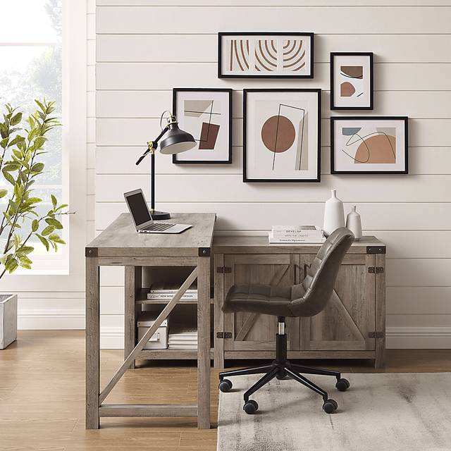Durfee Gray Desk - Thumbnail - Image 3