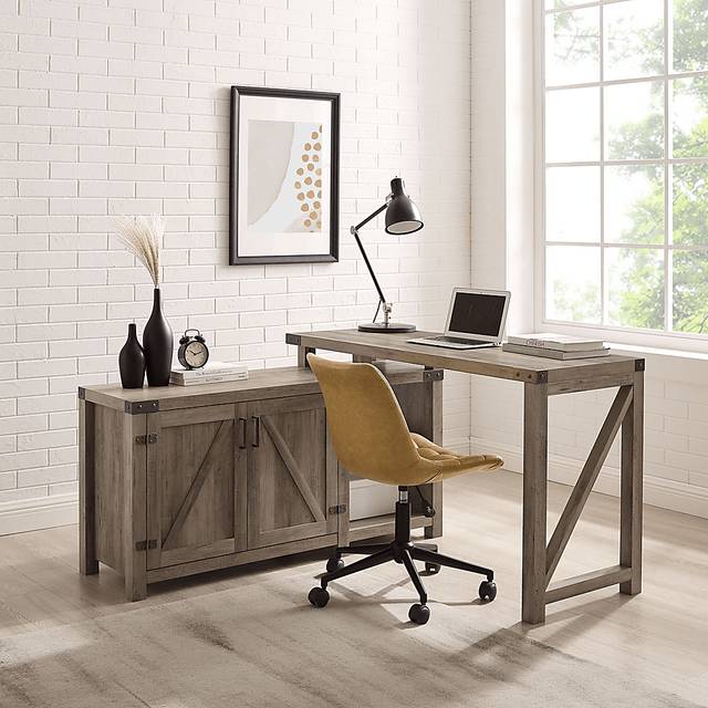 Durfee Gray Desk - Thumbnail - Image 4