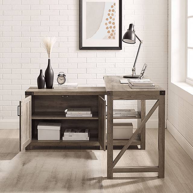Durfee Gray Desk - Thumbnail - Image 7