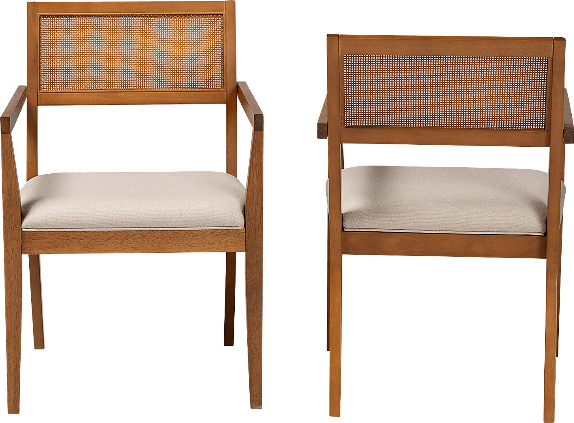 Durgin Beige Accent Chair, Set of 2 - Image 3