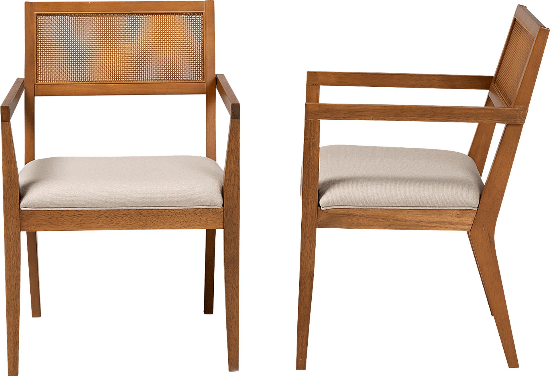 Durgin Beige Accent Chair, Set of 2 - Image 4