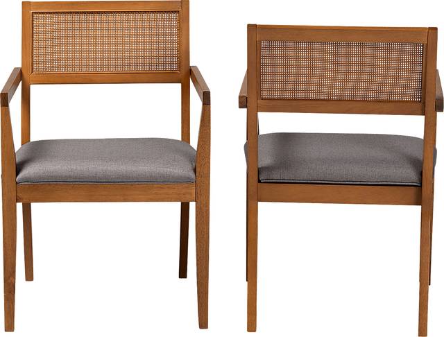 Durgin Gray Accent Chair, Set of 2 - Thumbnail - Image 6
