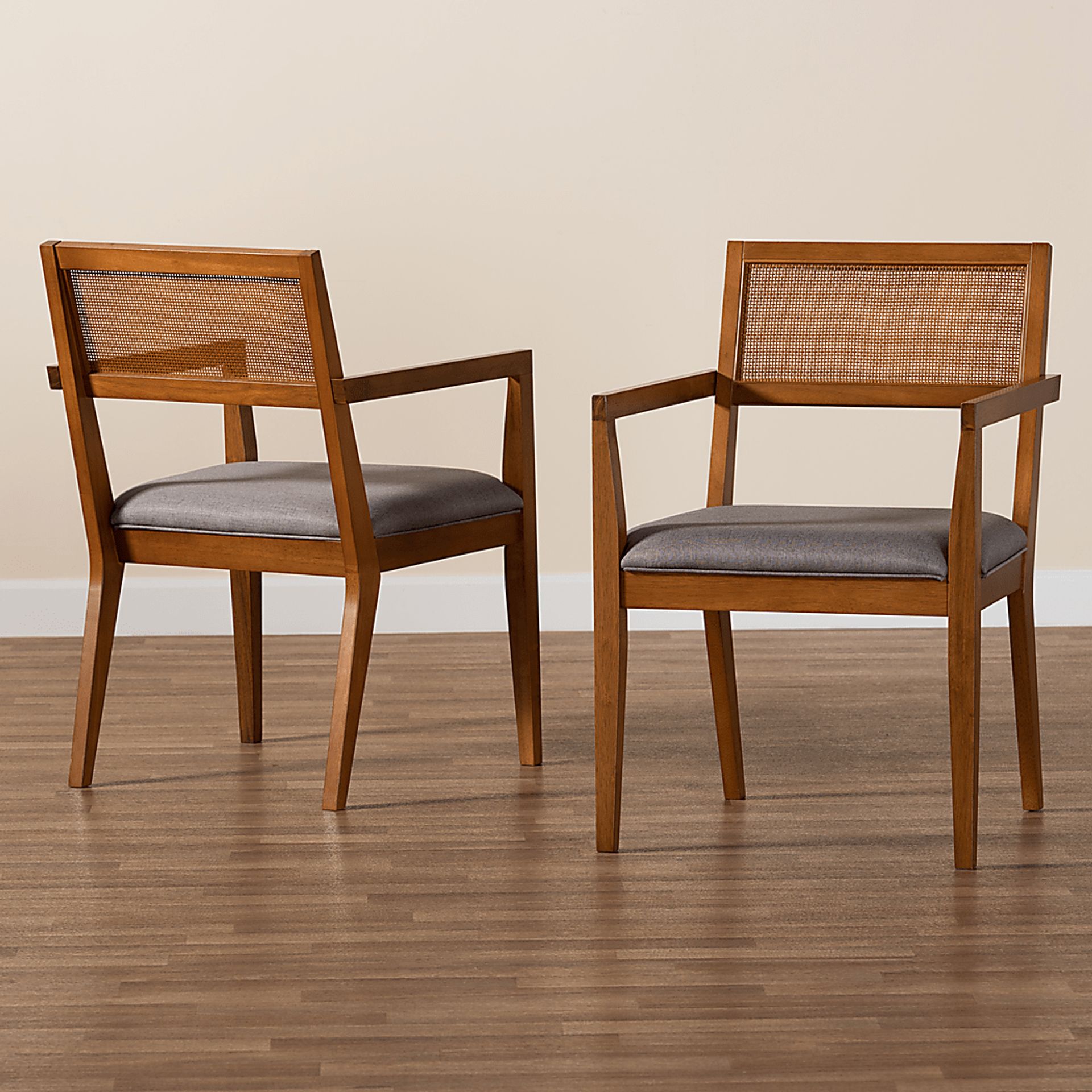 Durgin Gray Accent Chair, Set of 2 - Image 8