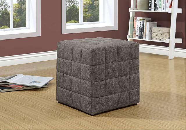 Durrett Brown Ottoman - Thumbnail - Image 2