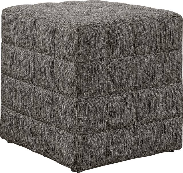 Durrett Brown Ottoman - Thumbnail - Image 1