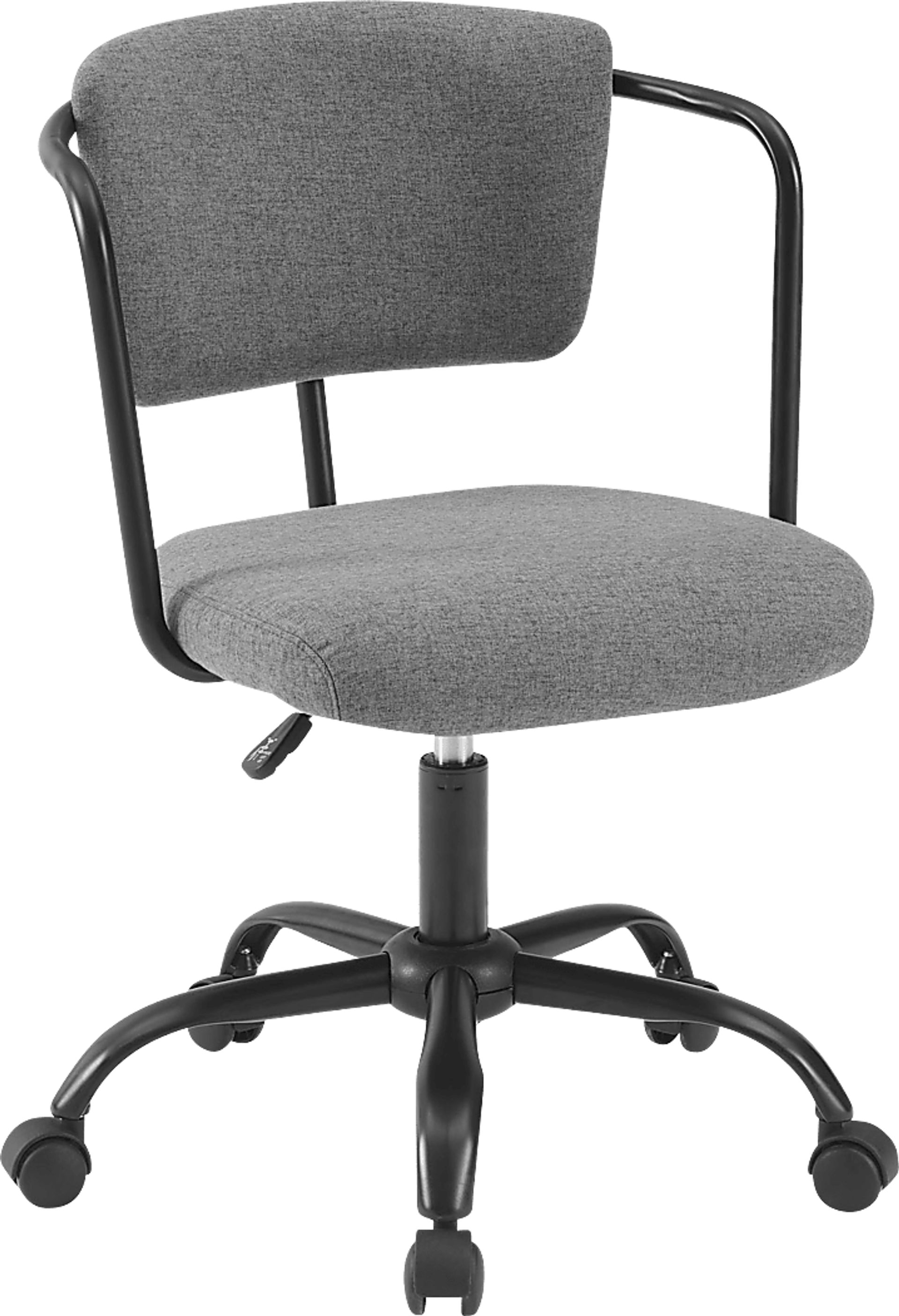 Durrette Gray Office Chair - Image 1