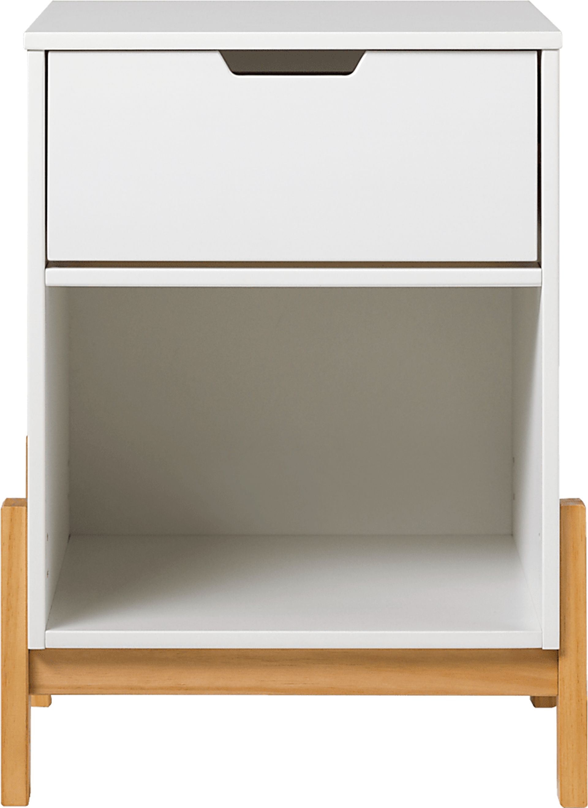 Durrette White Nightstand - Image 4