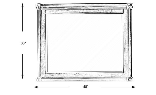 Dimension Image. Please refer to the Dimension Tab on this page for dimension details.