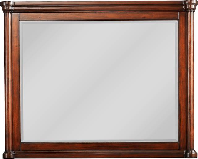 Durrington Brown Cherry 7 Pc Queen Storage Bedroom - Thumbnail - Image 7
