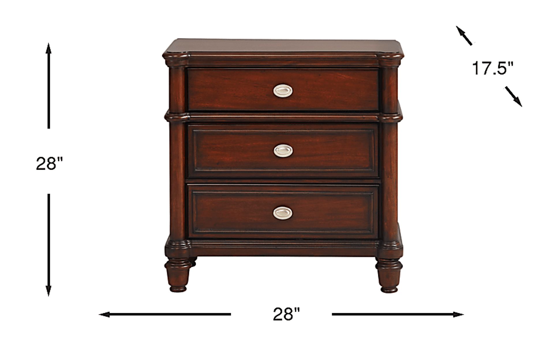 Dimension Image. Please refer to the Dimension Tab on this page for dimension details.