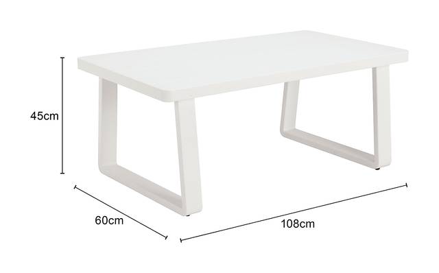 Duscellis White Cocktail Table - Thumbnail - Image 3