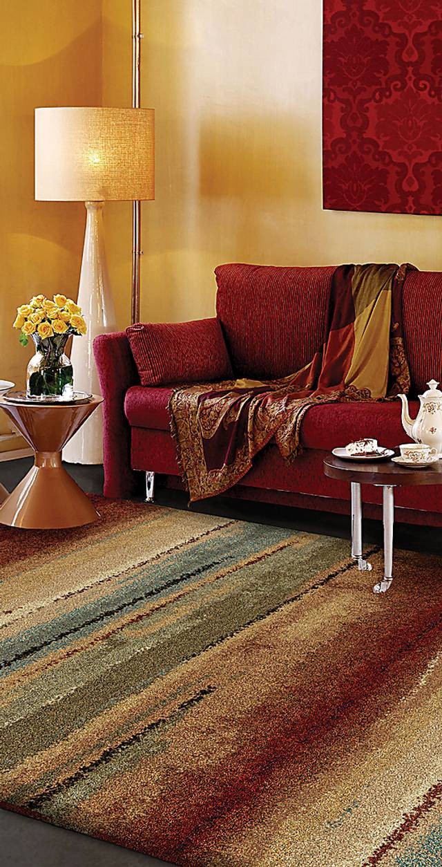 Dusk to Dawn Brown 6'7 x 9'8 Rug - Thumbnail - Image 2