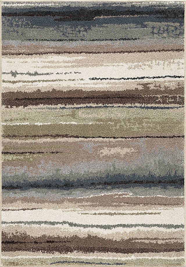 Dusk To Dawn Teal 5'3 x 7'6 Rug - Thumbnail - Image 1