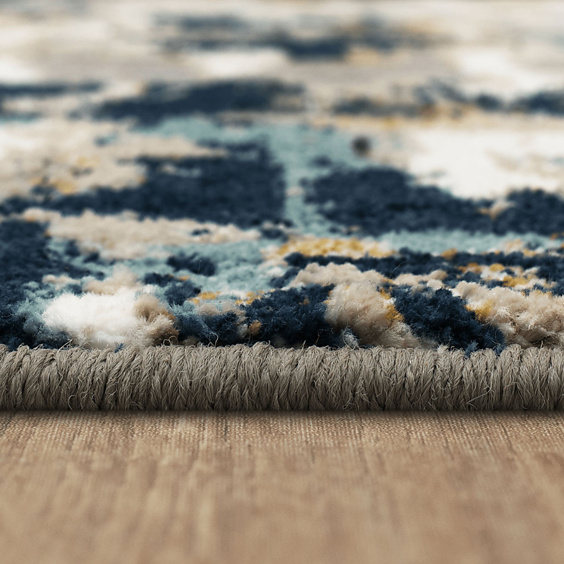 Dusklock Blue 5'3 x 7'10 Rug - Image 6