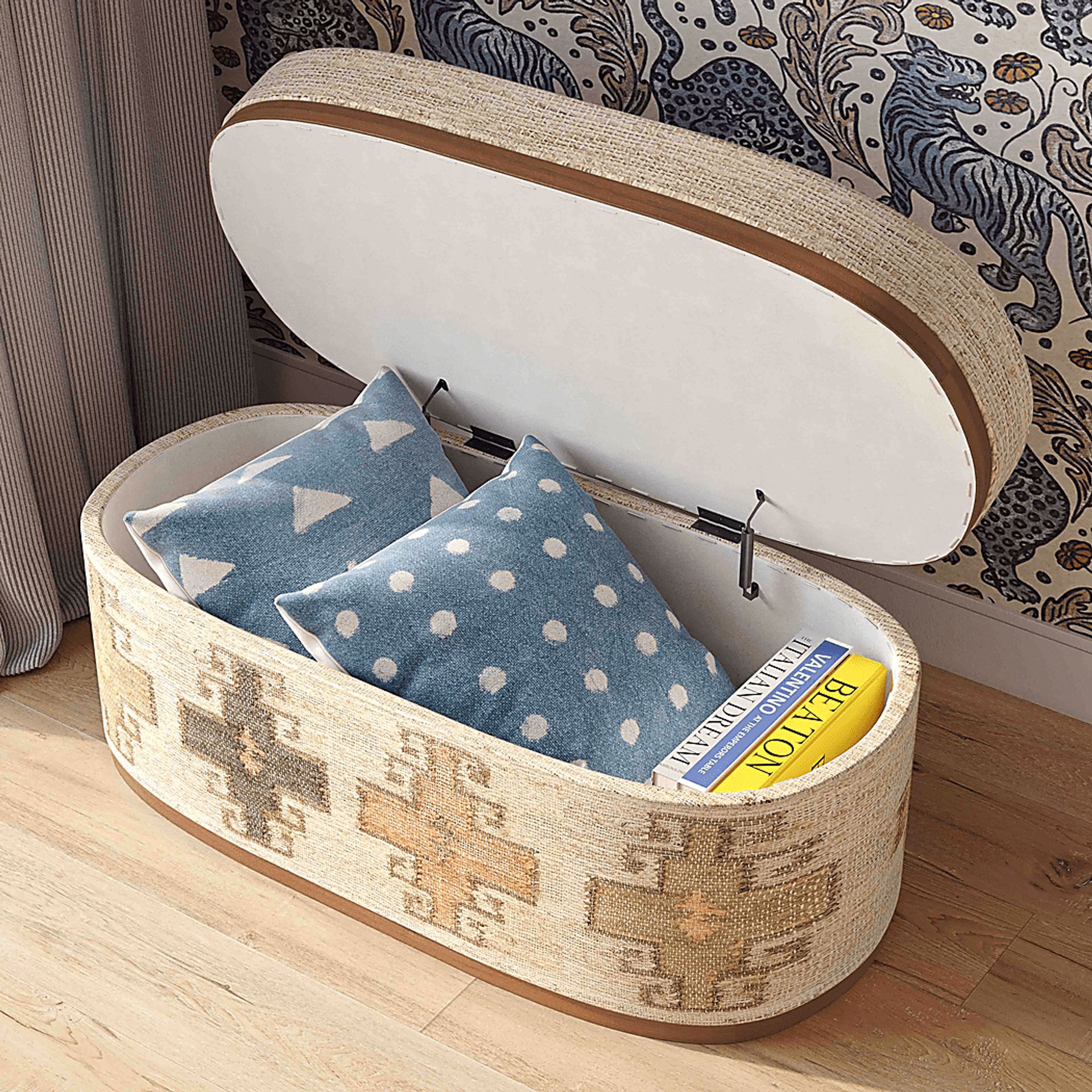 Duskywing I Multi Storage Ottoman - Image 2