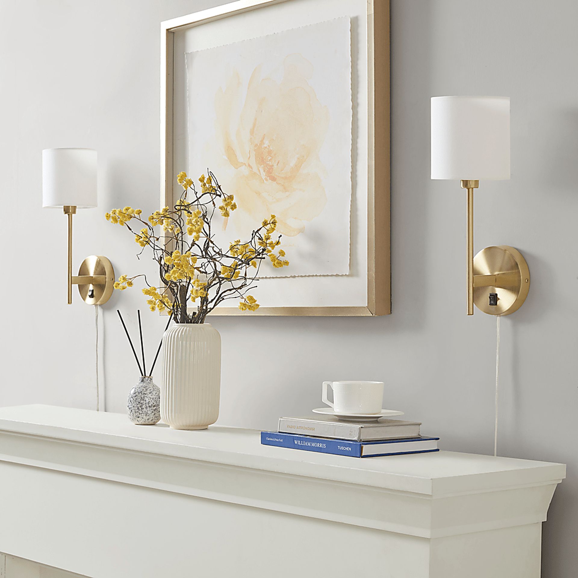 Duval View Gold Sconce, Set of 2 - Image 2