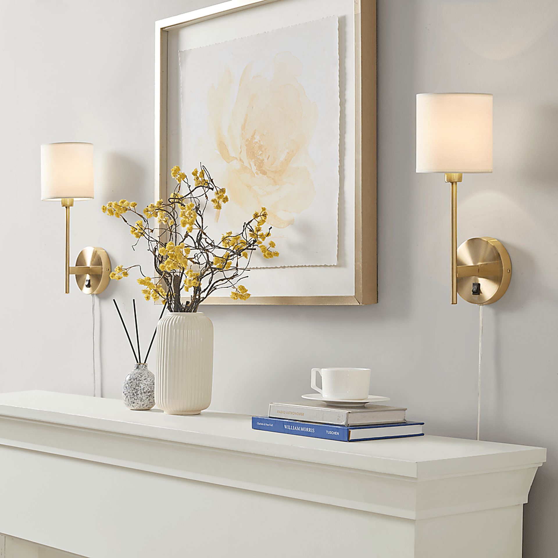 Duval View Gold Sconce, Set of 2 - Image 8