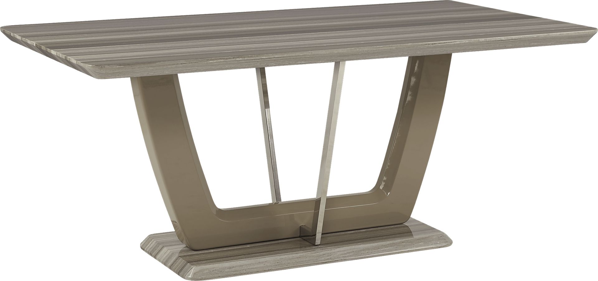 Duvall Tan 5 Pc Dining Room - Image 2