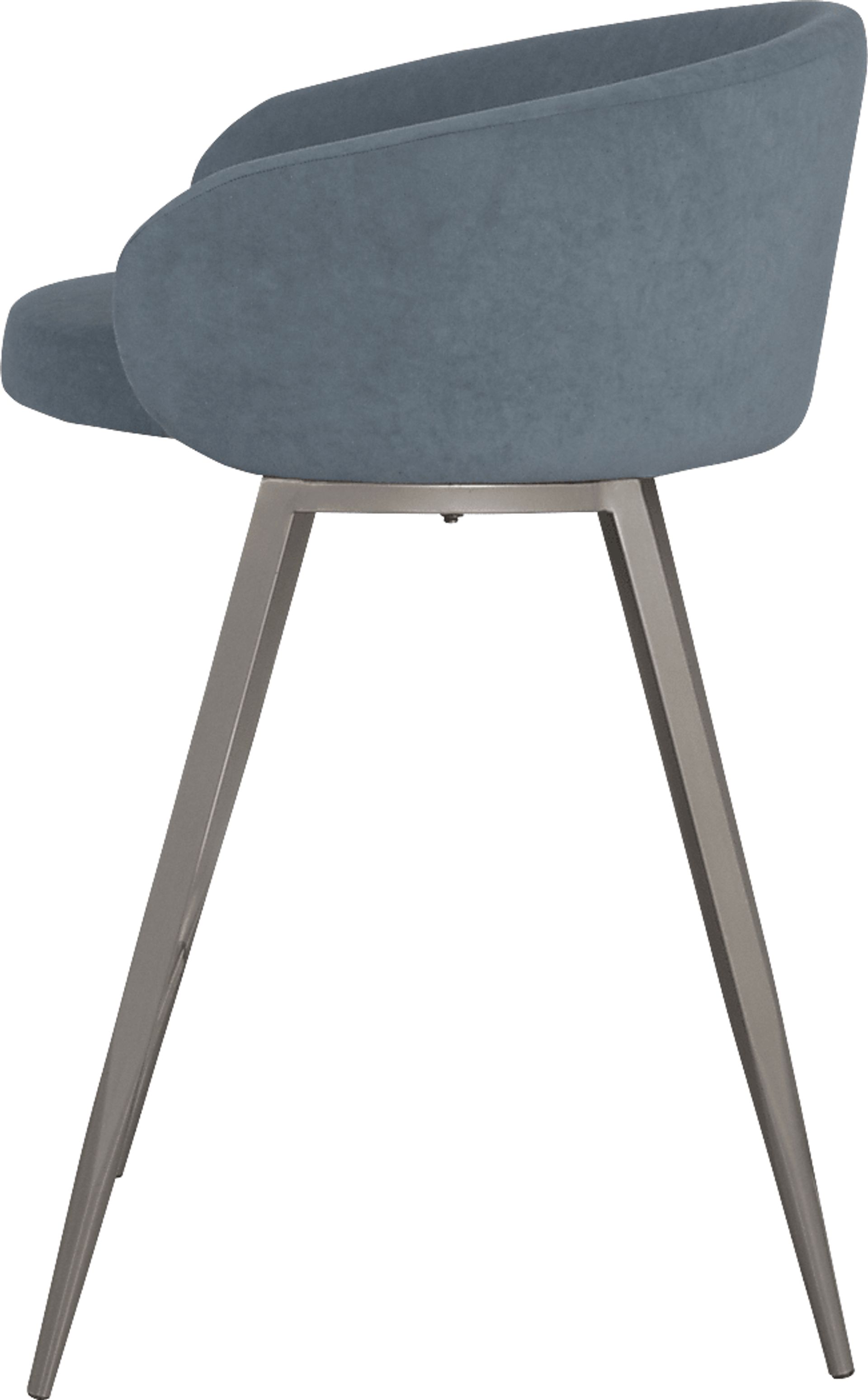 Duxford Blue Counter Height Stool - Image 3