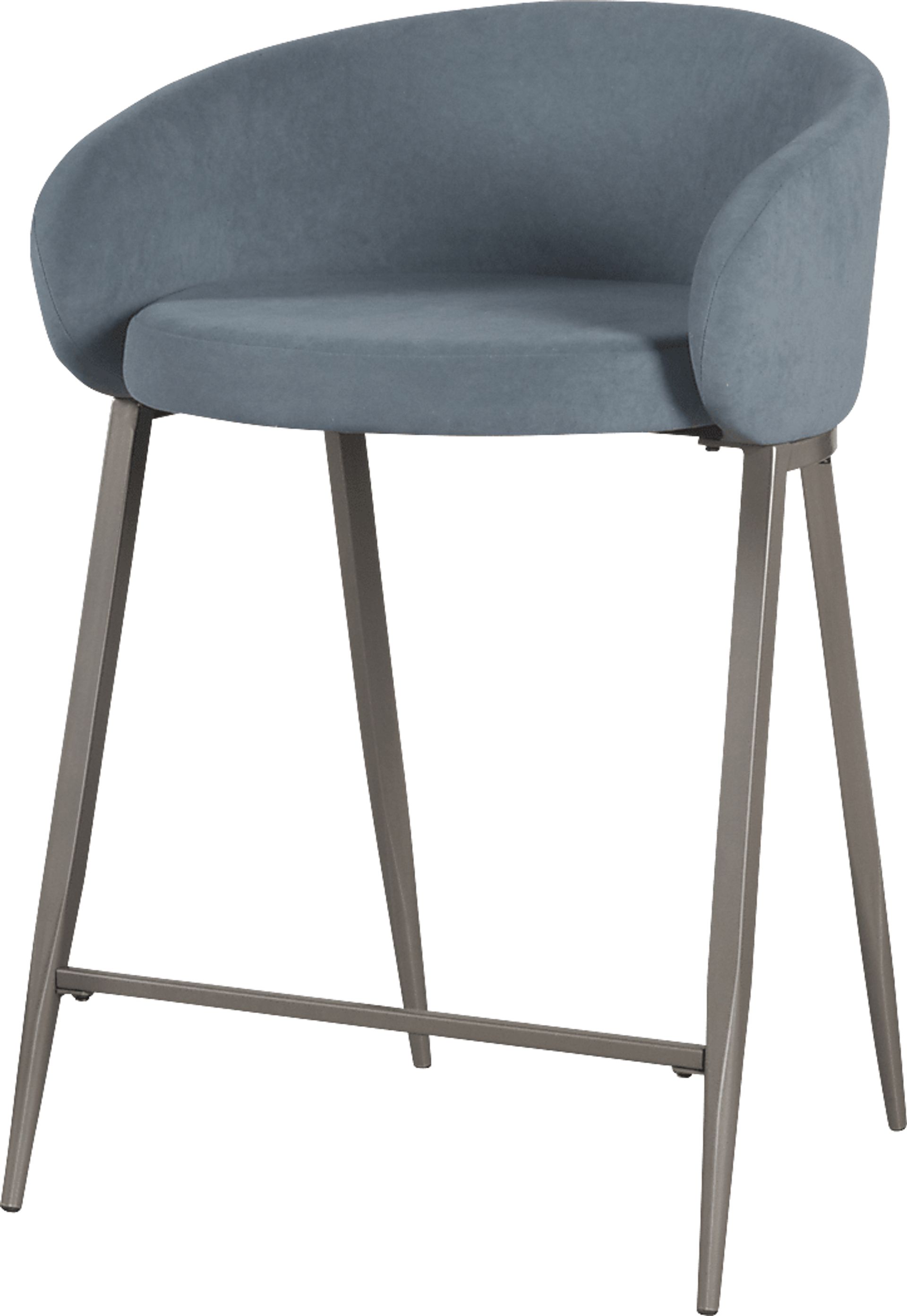 Duxford Blue Counter Height Stool - Image 1