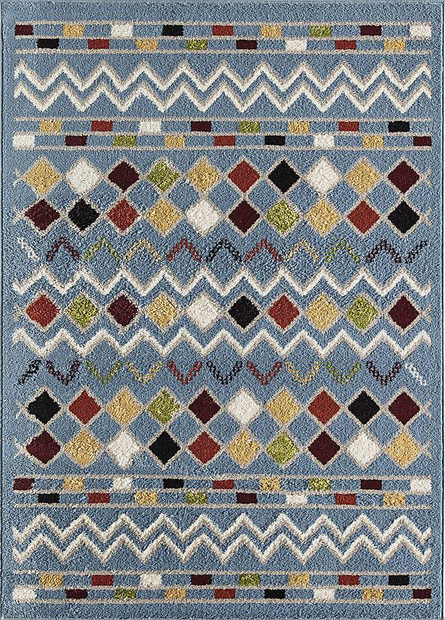 Duyen Blue 5' x 7' Rug - Thumbnail - Image 1