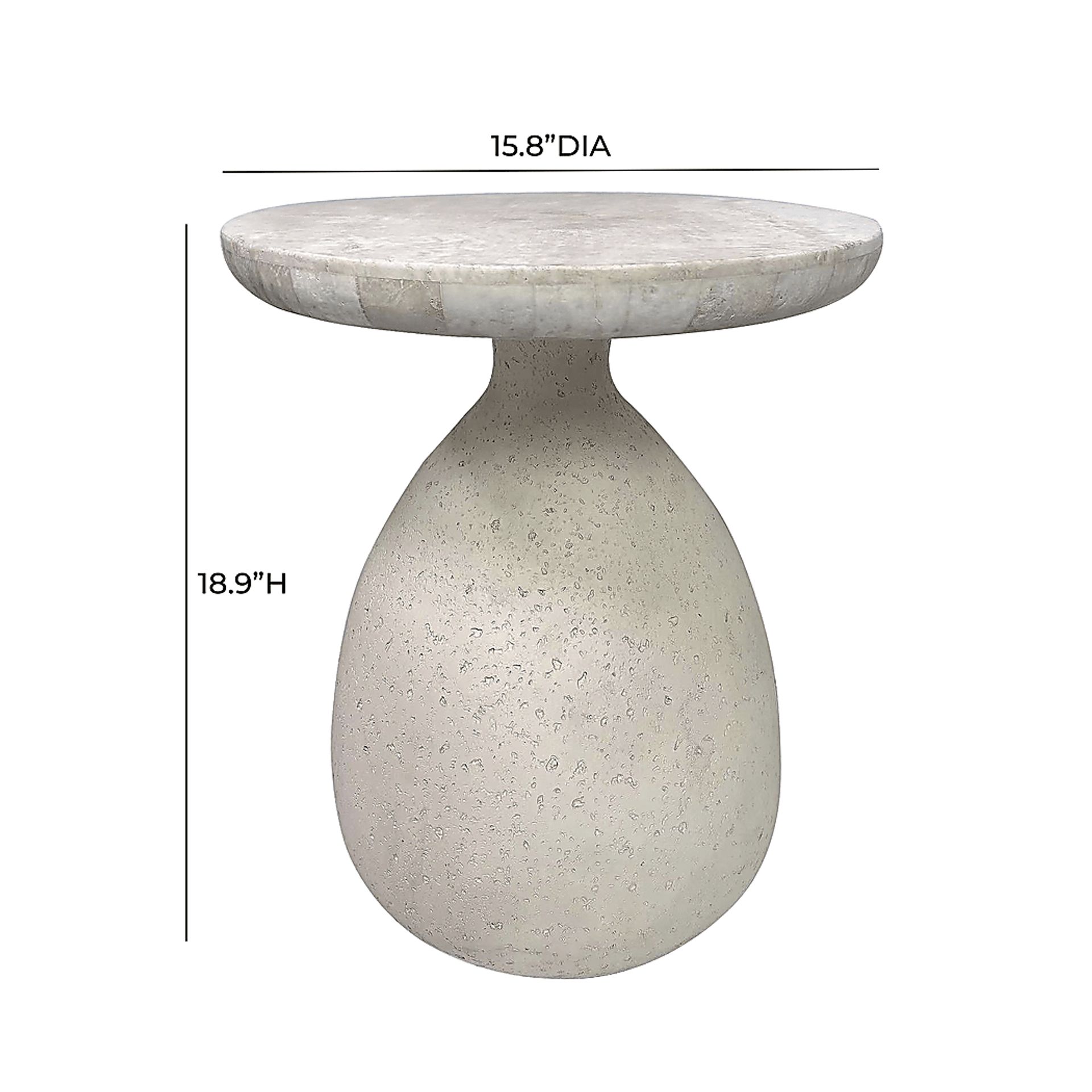 Dwasline Cream End Table - Image 5