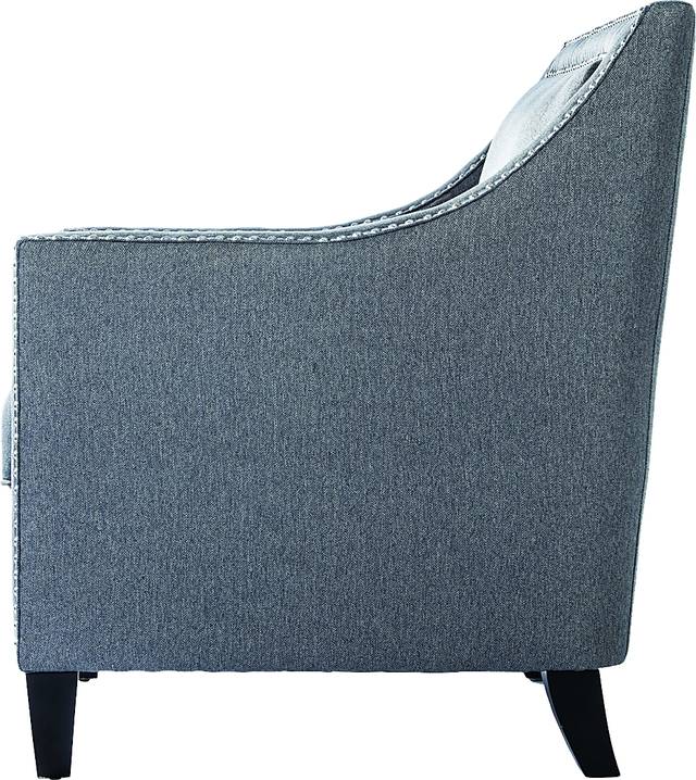 Dwelle Gray Accent Chair - Thumbnail - Image 3