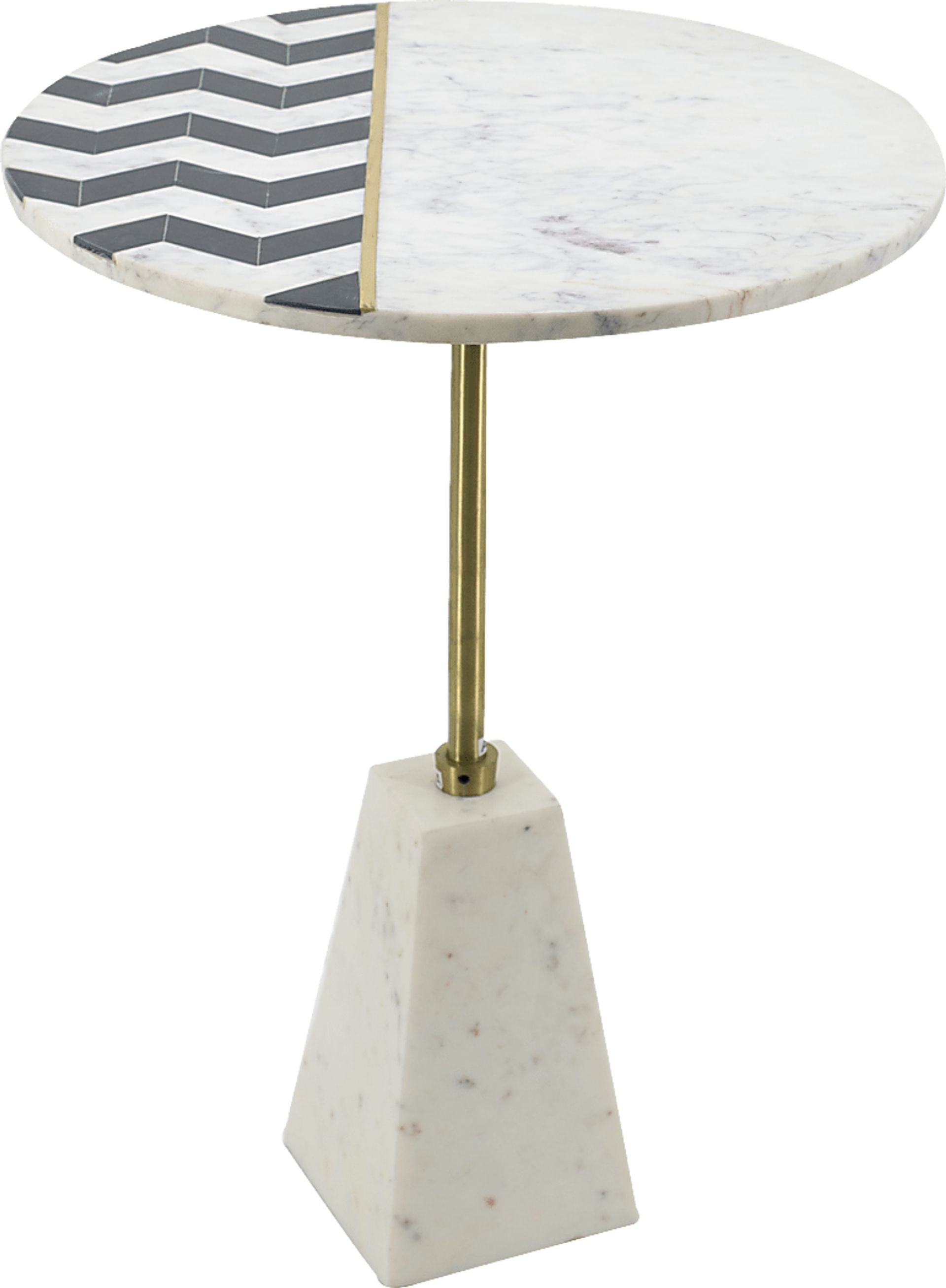 Dwyerbrooke Brass Accent Table - Image 1