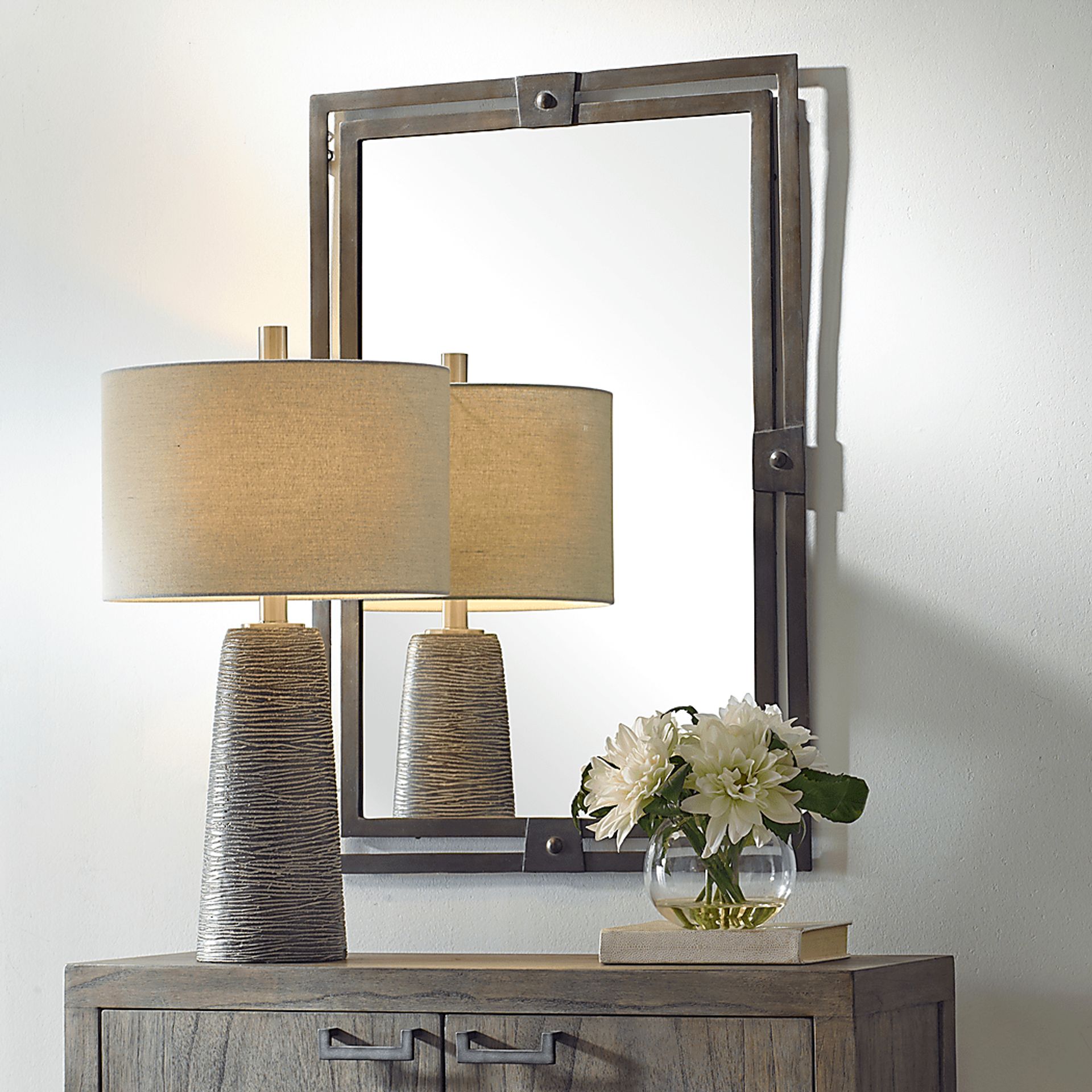 Dyas Gray Mirror - Image 3