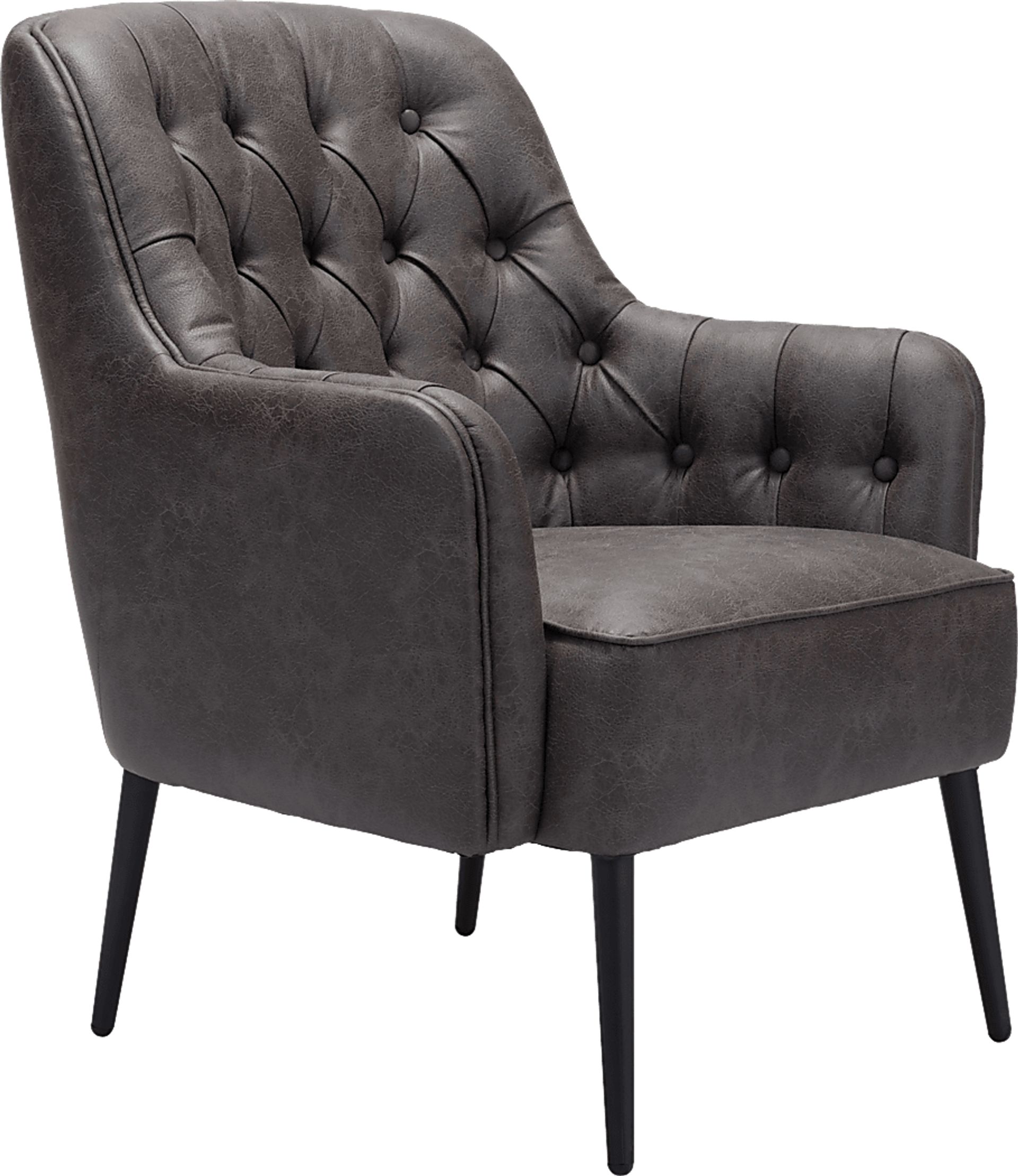 Dyea Black Accent Chair - Image 6