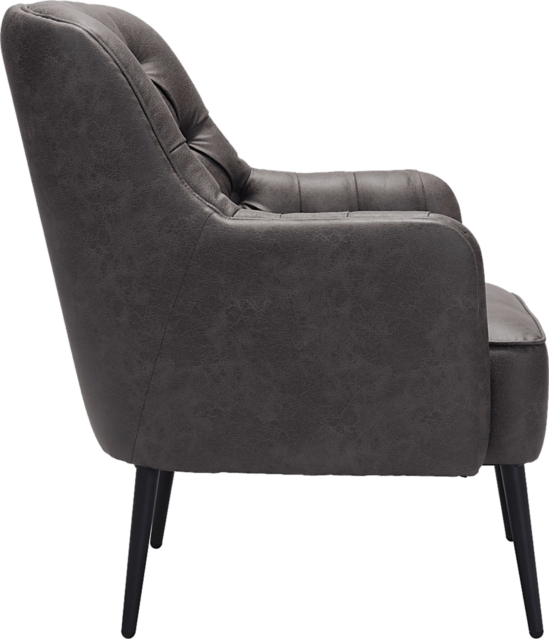 Dyea Black Accent Chair - Image 7