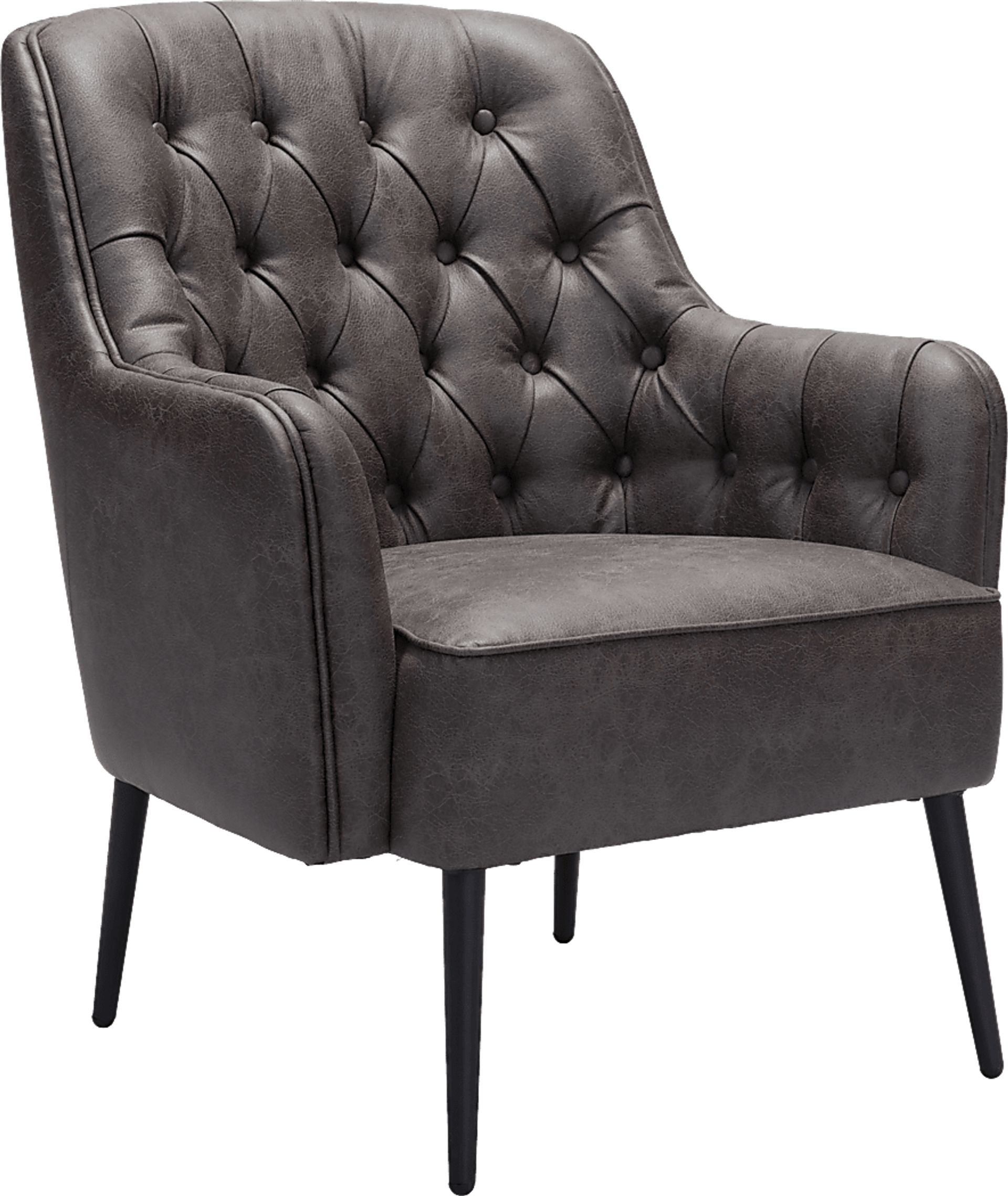 Dyea Black Accent Chair - Image 1
