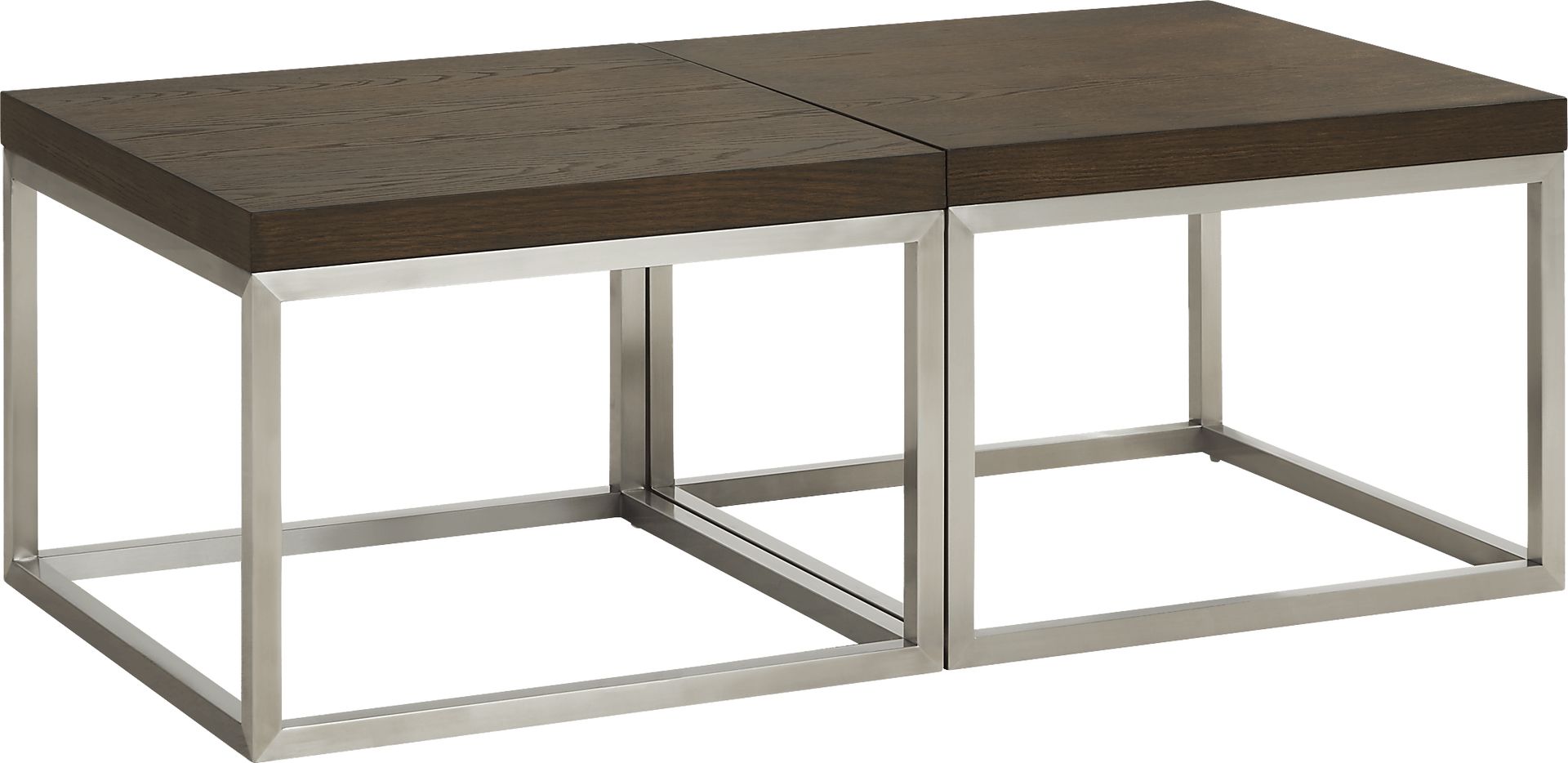 Dyer Caramel 2 Pc Bunching Table Set - Image 1