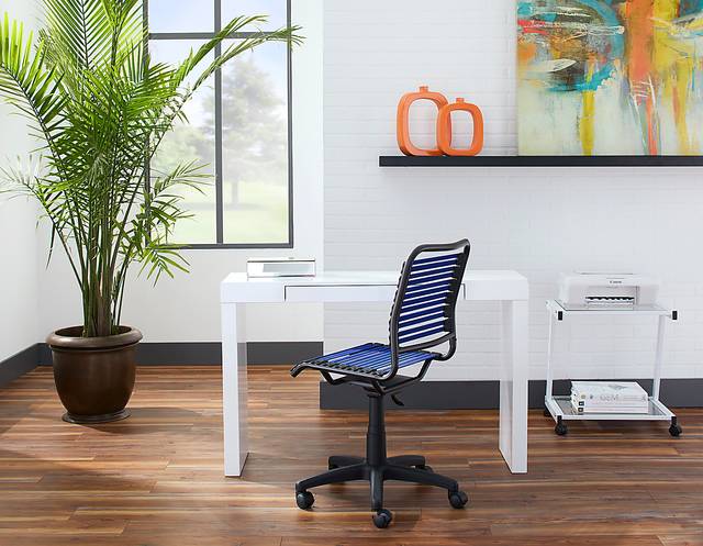 Dyess Blue Office Chair - Thumbnail - Image 2