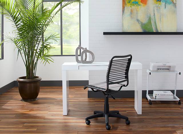 Dyess Gray Office Chair - Thumbnail - Image 2