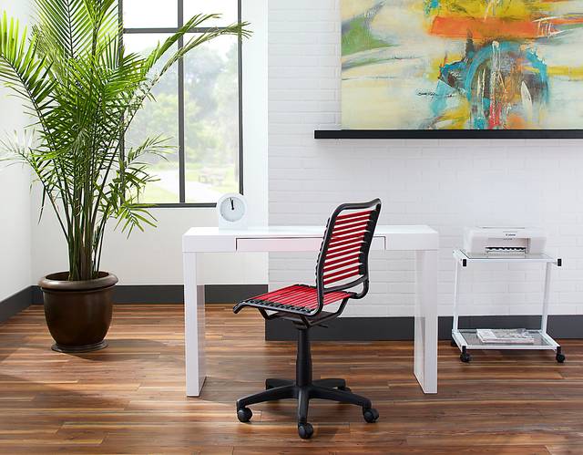Dyess Red Office Chair - Thumbnail - Image 2