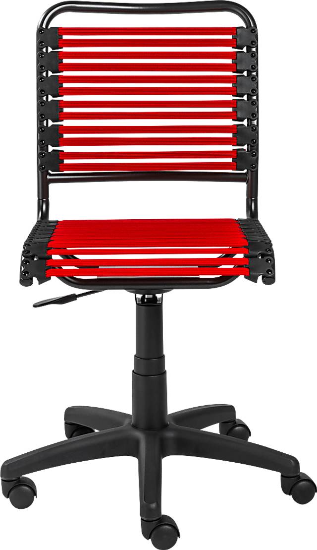 Dyess Red Office Chair - Thumbnail - Image 3