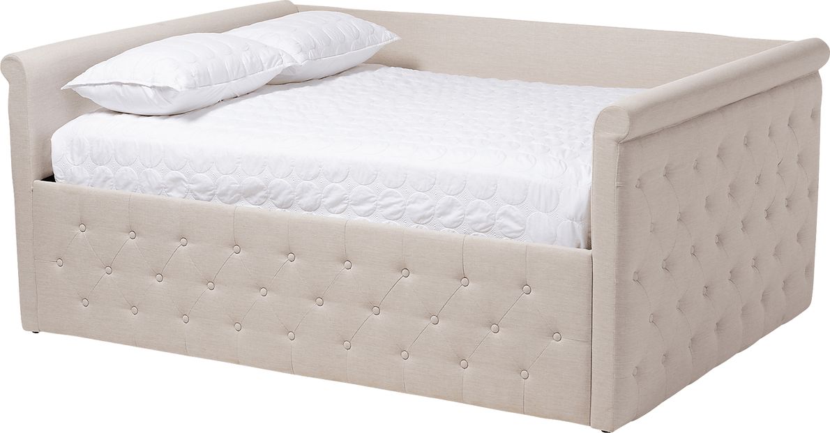 Dyett Beige Full Daybed