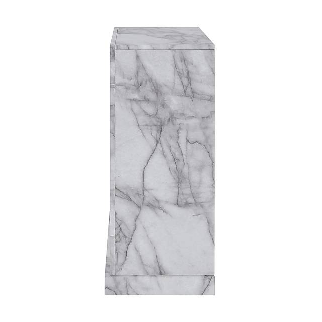 Dymalor I White 33 in. Console, With Color Changing Electric Fireplace - Thumbnail - Image 4