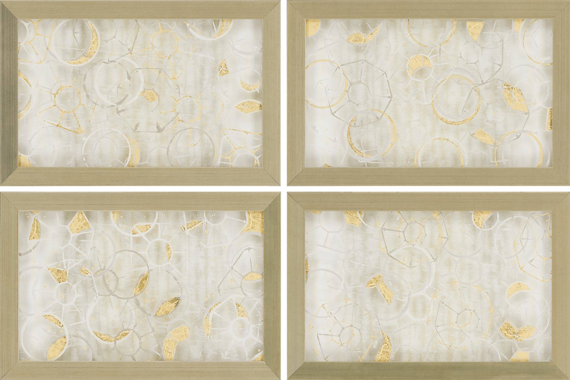 Dynamic Mood Set of 4 Artwork - Image 1