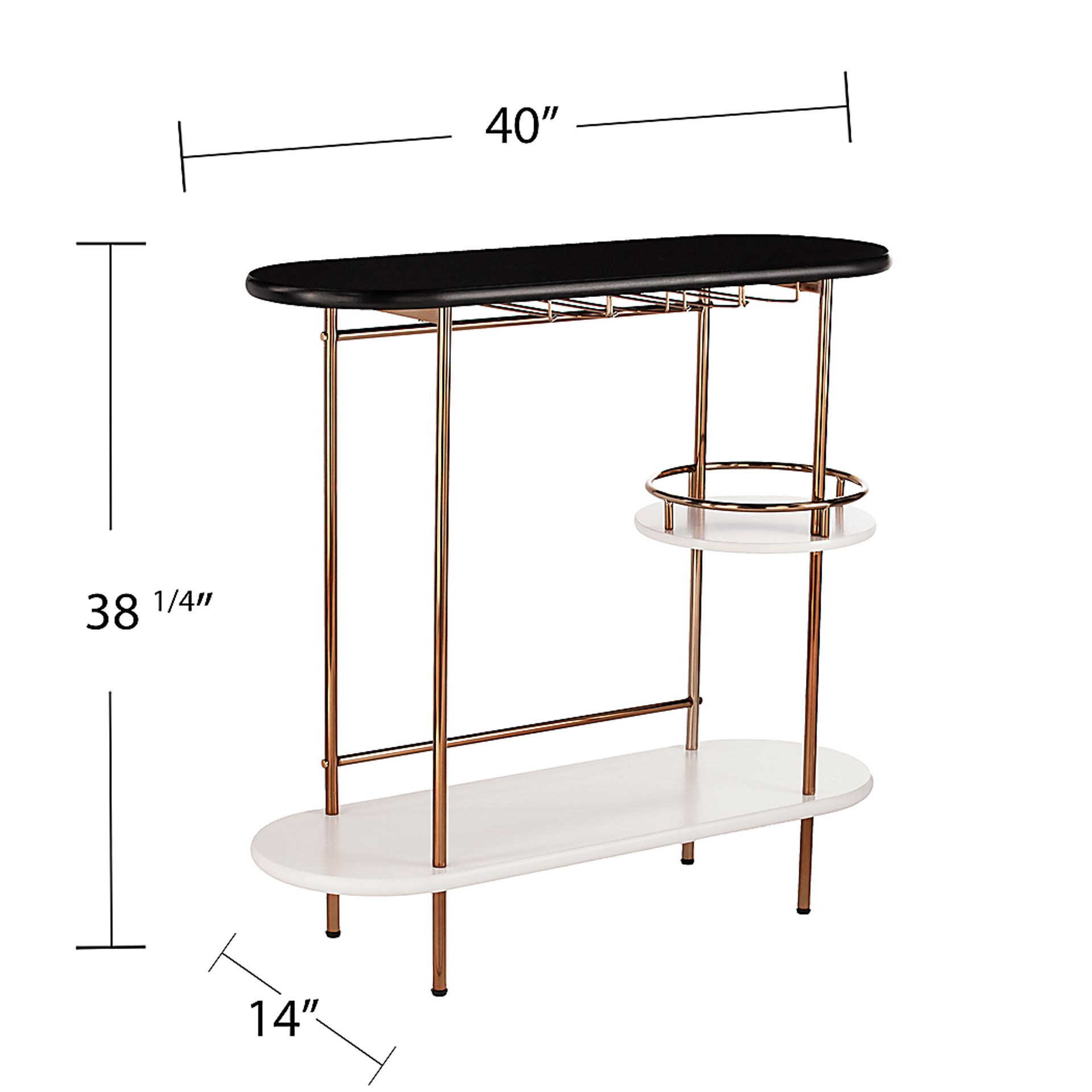 Dyrehaven Black Bar Cart - Image 5