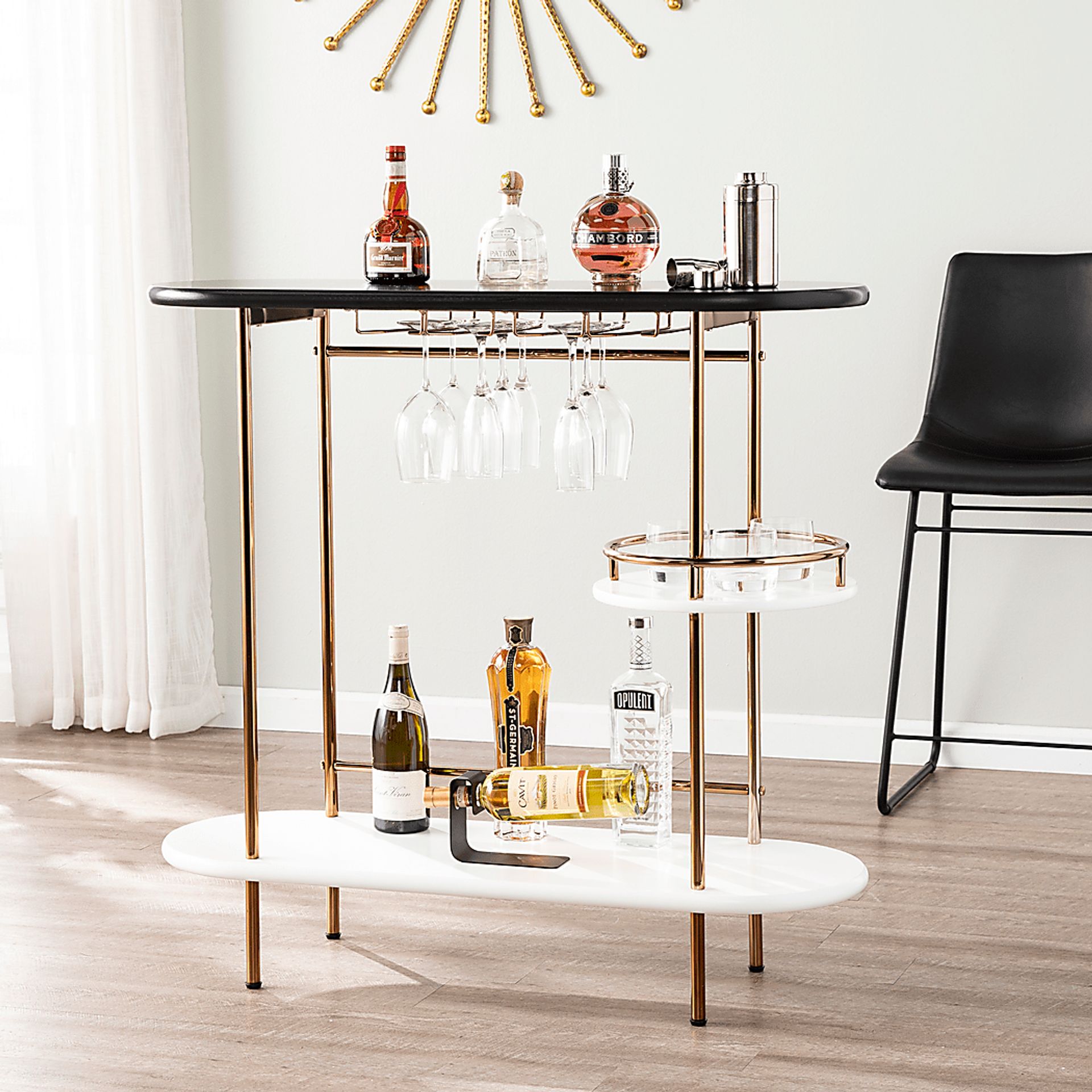 Dyrehaven Black Bar Cart - Image 6