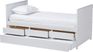 Dysart White Daybed With Trundle