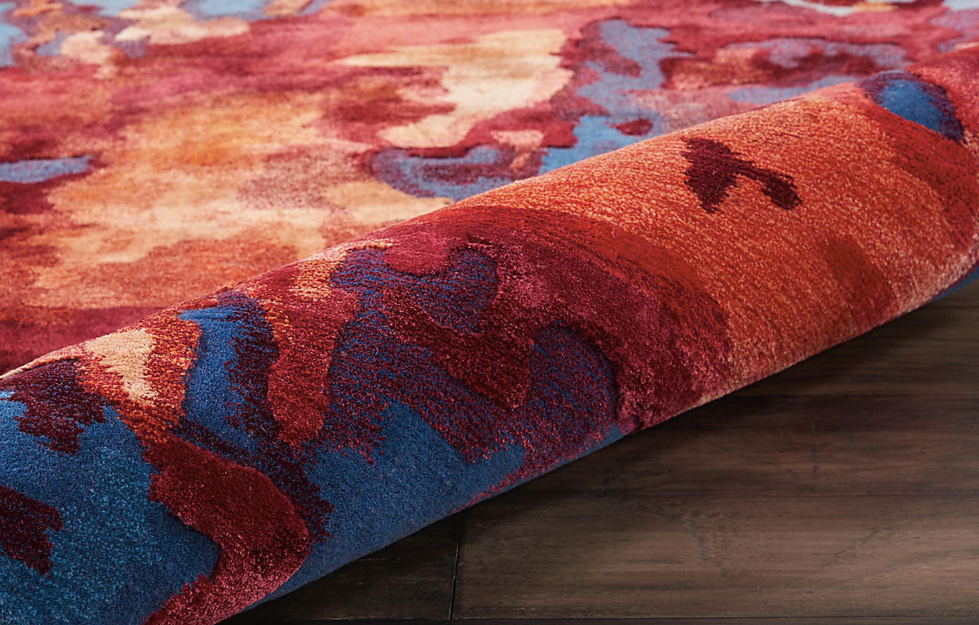 Dysete Blue 5'6 x 7'5 Rug - Image 8