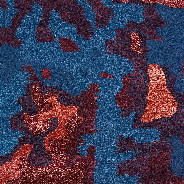 Dysete Blue 8'6 x 11'6 Rug - Thumbnail - Image 7